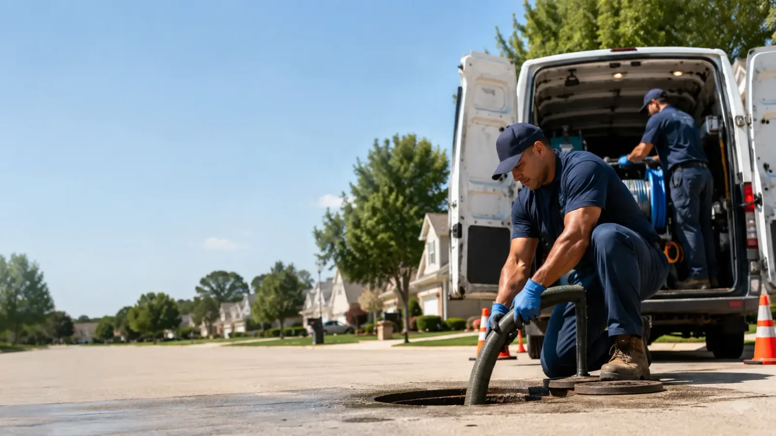 Sewer Backup Cleanup services in New Lisbon, IN